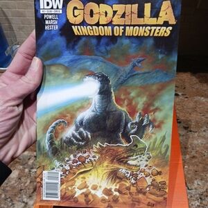 Godzilla Kingdom of Monsters (2011) IDW Cover B Comic Book Issue #2